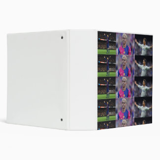 Soccer design 3 ring binder