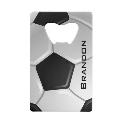 Soccer Design Bottle Opener