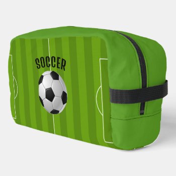 Soccer Design Dopp Kit Bag by SjasisSportsSpace at Zazzle