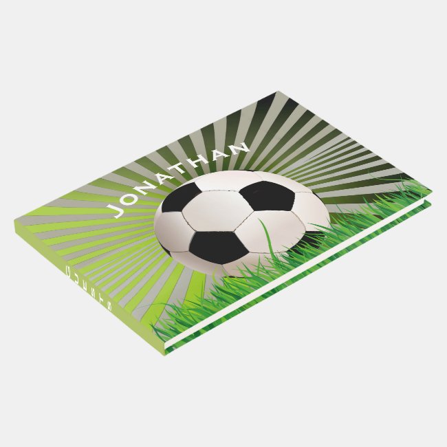 Soccer Design Guest Book