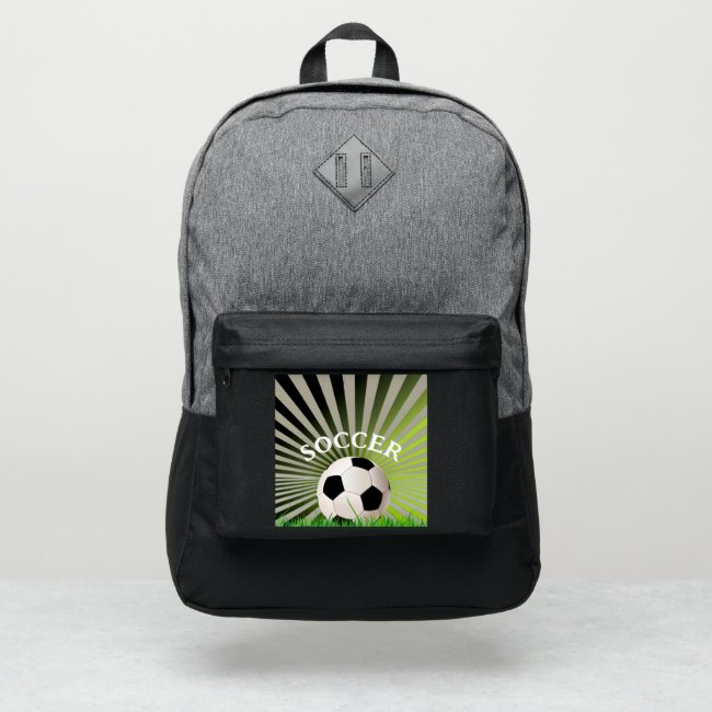 Soccer Design Port Authority Backpack