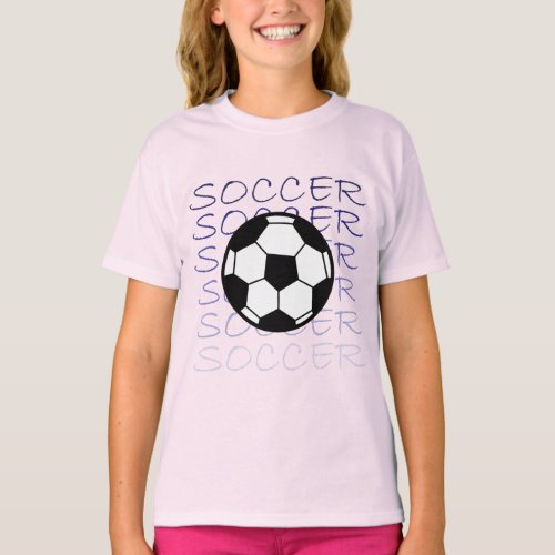 Soccer Design T_Shirt