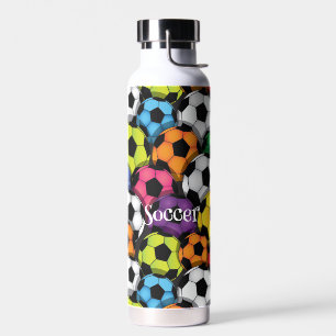 Soccer Design Thor Cooper Vacuum Insulated Water Bottle