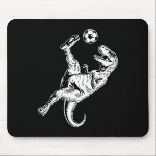 Soccer Dinosaur Kids Boys Men Soccer  Mouse Pad