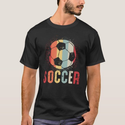 Soccer  Distress T_shirt