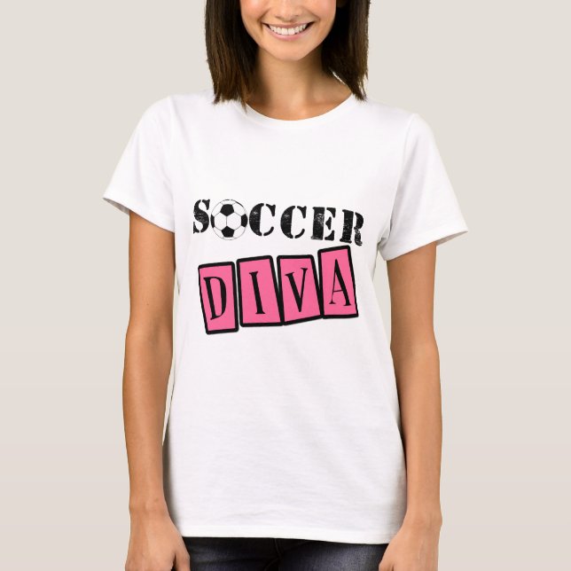Soccer Diva T-Shirt (Front)