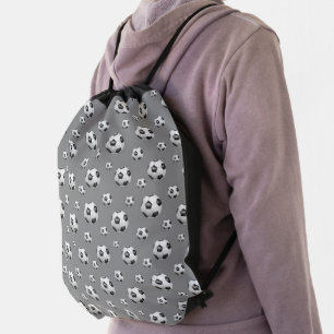Soccer Drawstring Backpack