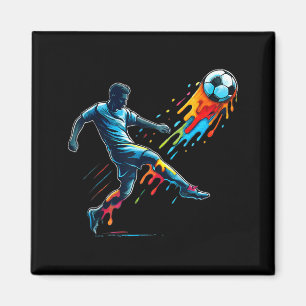 Soccer drip kids youth soccer magnet