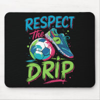 Soccer Drip Melting Ice Cream Respect The Drip Boy