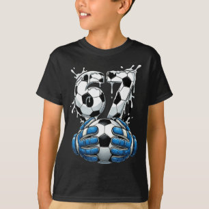 Soccer Drip Number 67 Boys Soccer Goalkeeper 67 T-Shirt