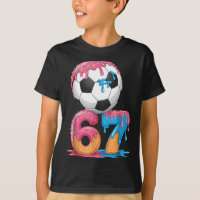 Soccer Drip Number 67 Boys Soccer Player 67 