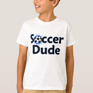 Soccer Dude Player Name/Number Kids T-Shirt