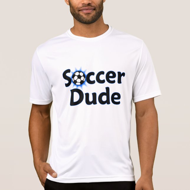 Soccer Dude Player Name/Number T-Shirt (Front)