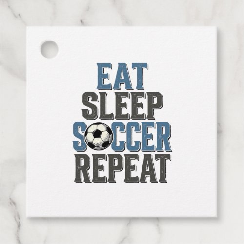 Soccer Eat Sleep Repeat Vintage Typography Shirt_1 Favor Tags