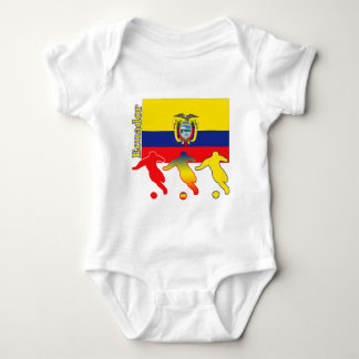 Soccer Ecuador Baby Bodysuit