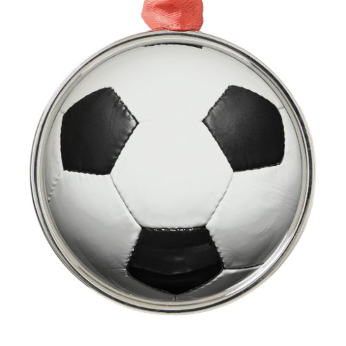 Soccer European South Latin American Football Metal Ornament