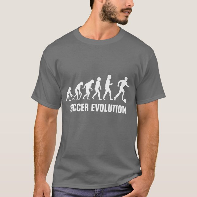 Soccer Evolution T-Shirt (Front)