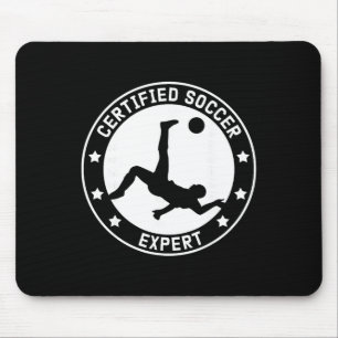 Soccer Expert Soccer Player Mouse Pad
