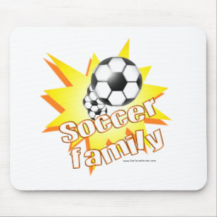 Soccer Family Mouse Pad