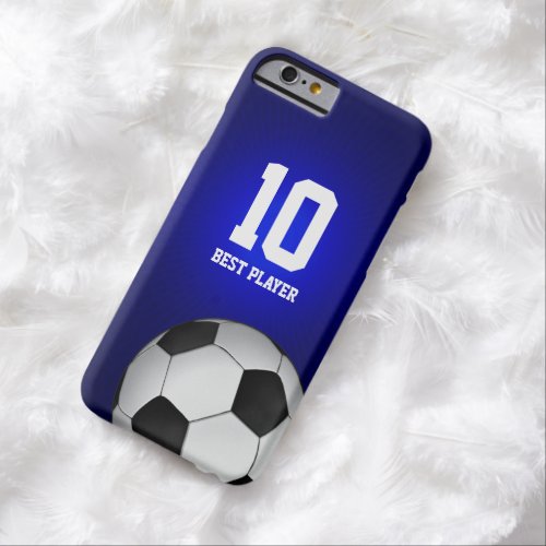 Soccer Fan  Best Player No Barely There iPhone 6 Case