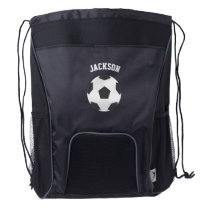 Soccer Fan Drawstring Backpack Soccer Fan Drawstring Backpack