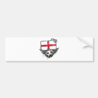 Soccer fan England Bumper Sticker