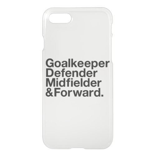 SOCCER Fan iPhone SE87 Case