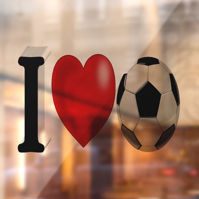 Soccer Fan  Window Cling (Sheet 2)