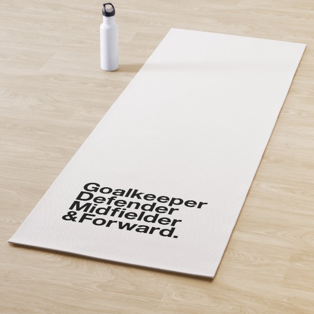 Soccer Fan Yoga Mat (In Situ)