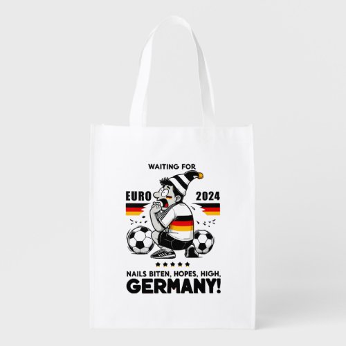 Soccer Fanatics Anticipation Grocery Bag