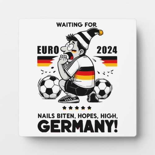 Soccer Fanatics Anticipation Plaque