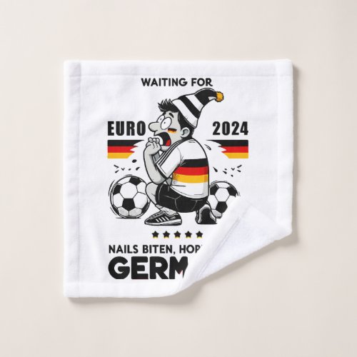 Soccer Fanatics Anticipation Wash Cloth