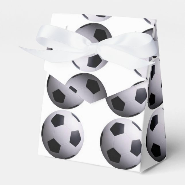 Soccer Favor Box (Front Side)