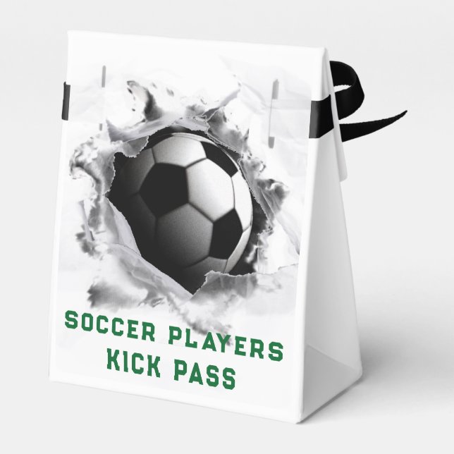 Soccer Favor Boxes (Back Side)