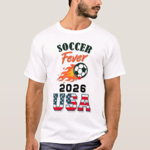 SOCCER Fever 2026 USA Fan Gear Limited Edition T-Shirt