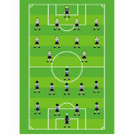 Soccer Field Cutout<br><div class="desc">Green soccer field with all players.</div>