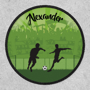 Soccer Field Design Patch