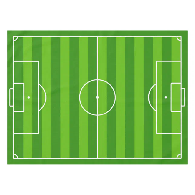 Soccer Field / Football Pitch Table Cloth | Zazzle