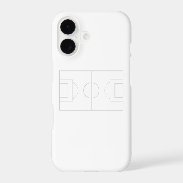 soccer field iphone case (Back)