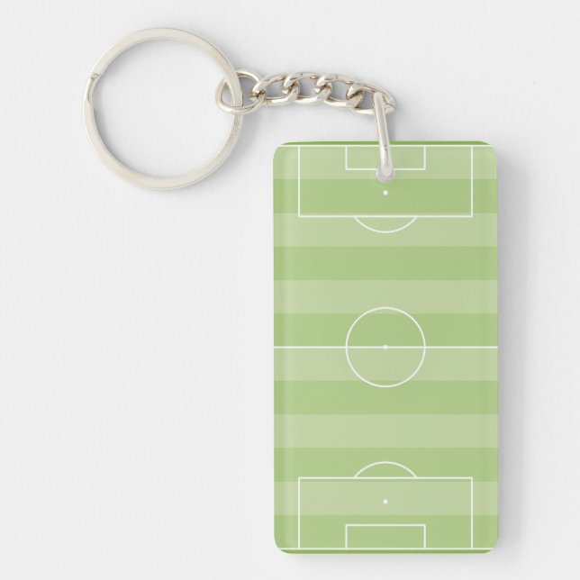 Soccer field keychain (Front)