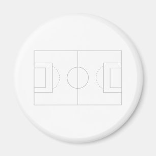 soccer field magnet