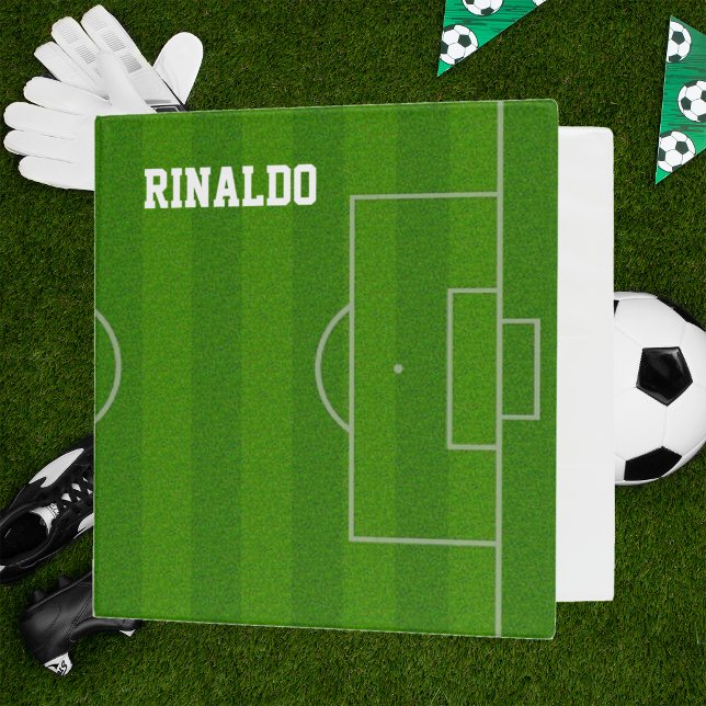 Soccer Field Personalized Binder (Creator Uploaded)
