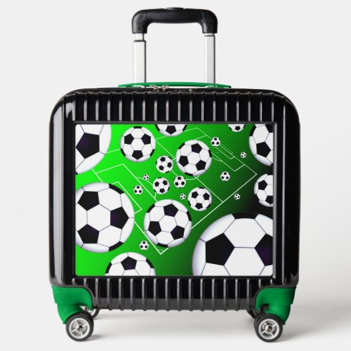 Soccer Field Pilot Case Luggage
