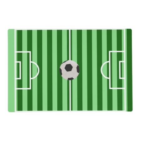 Soccer Field Placemat - Unique Soccer Gifts
