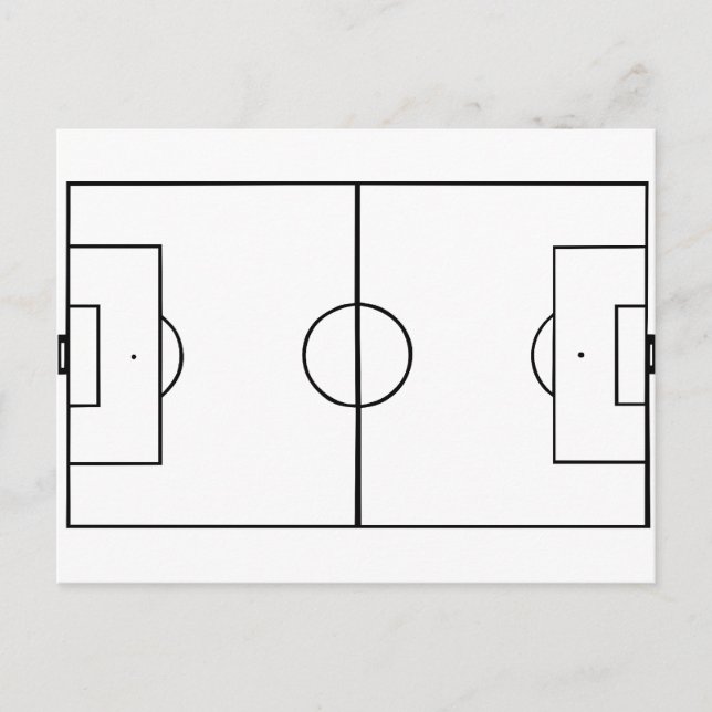 Soccer Field Postcard (Front)