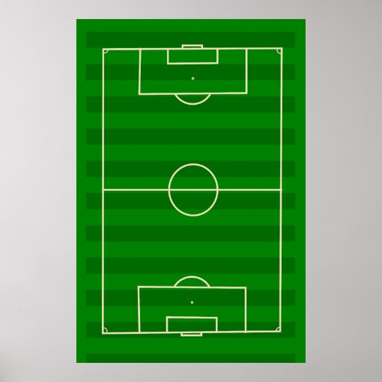 Soccer Field Poster