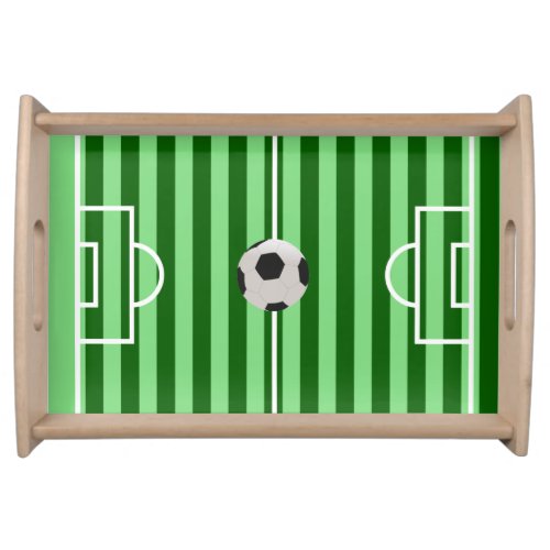 Soccer Field Serving Tray _ Soccer Themed Gifts