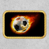 Soccer Ball Cartoon Circle Patch