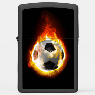 Soccer Fire Ball ZIPPO Pocket Lighter