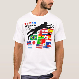 Soccer Flags Goal T-Shirt World Cup